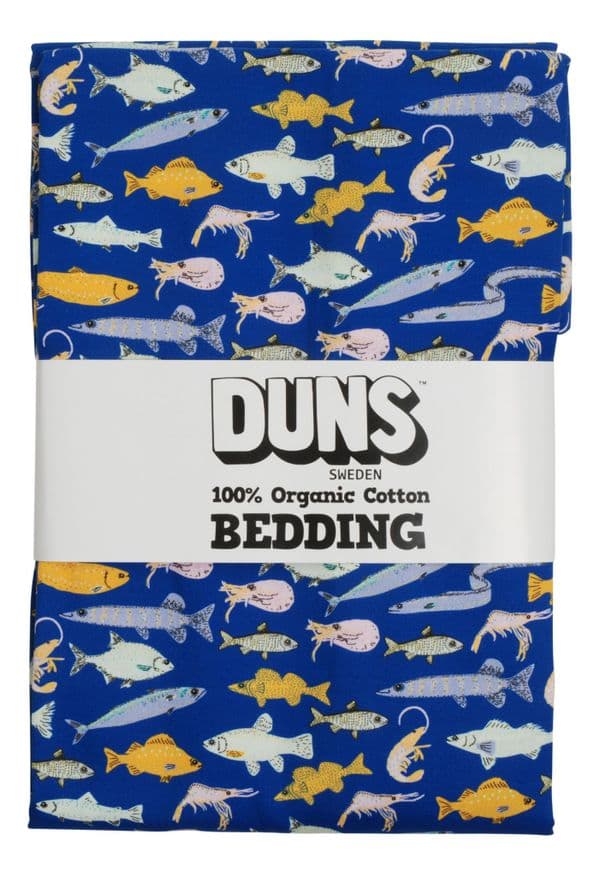 Duns Fish Blue Adult Bedding