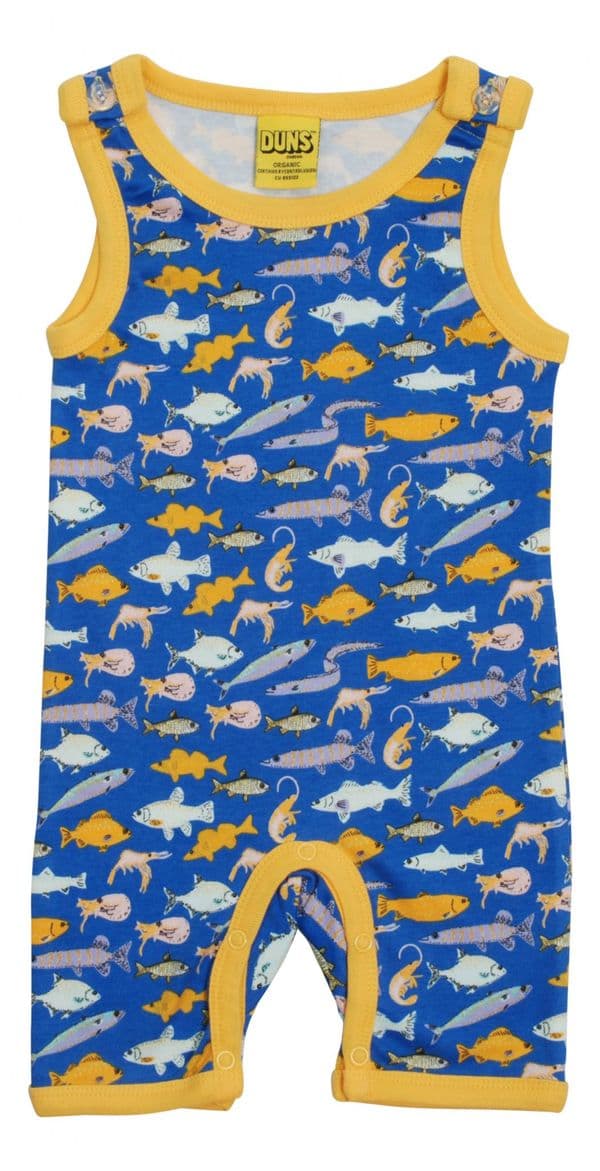 Duns Fish Blue Summer Dungarees