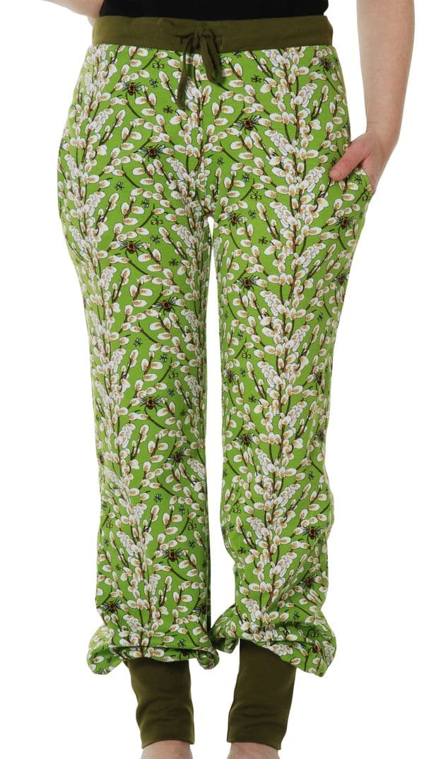Duns Goat Willow Greenery Adult Baggy Pants