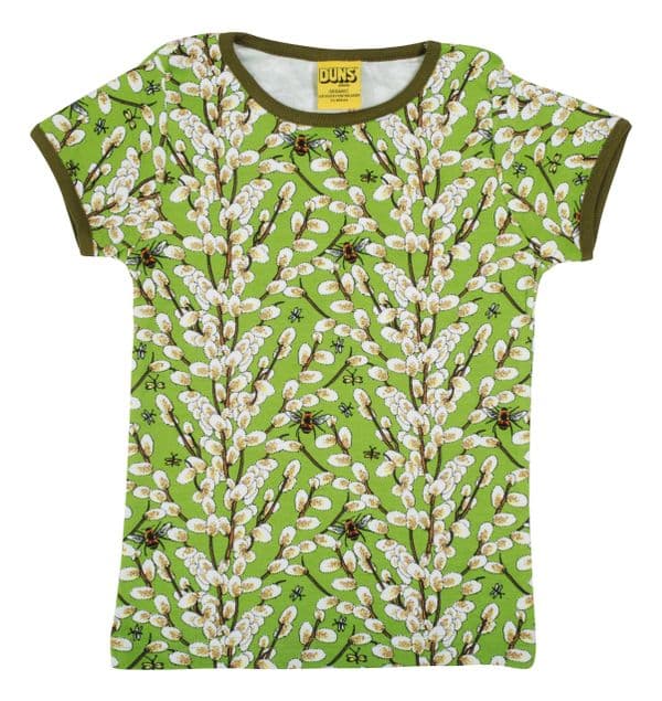 Duns Goat Willow Greenery Short Sleeve Top