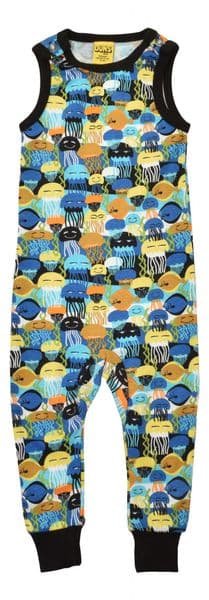 Duns Jellyfish Black Dungarees