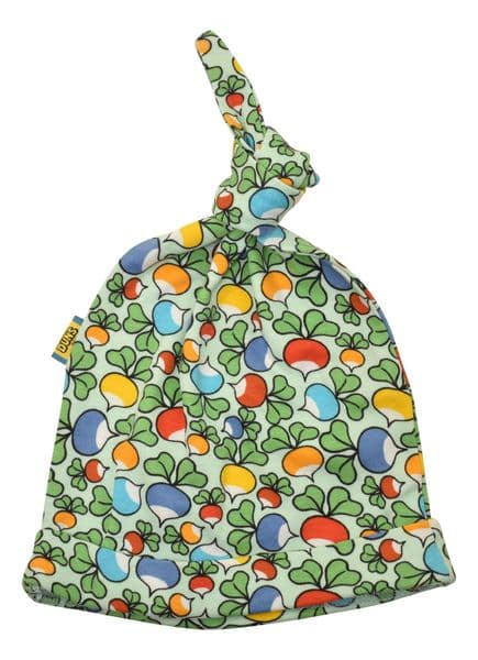 Duns Jumbled Radish Blue Knot Hat