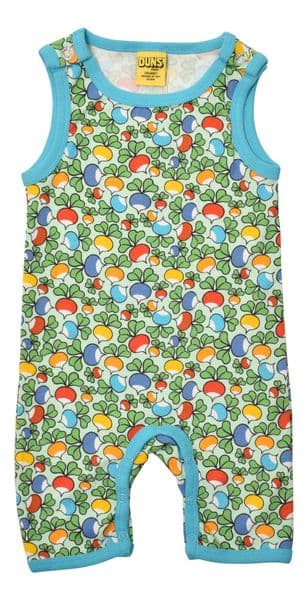 Duns Jumbled Radish Blue Summer Dungarees