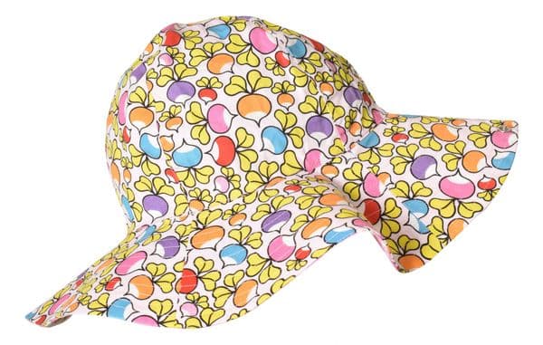 Duns Jumbled Radish Pink Sun Hat