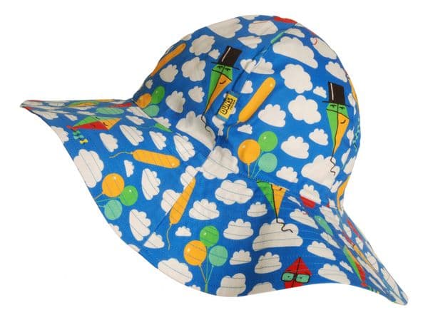 Duns Kites & Clouds Blue Sun Hat