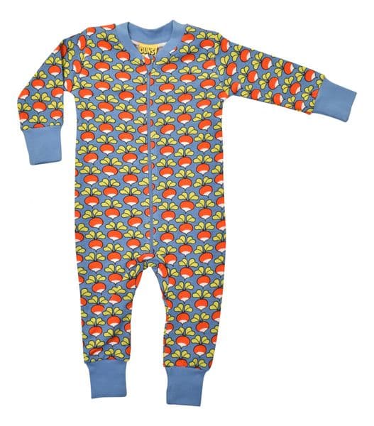 Duns Radish Marina Blue  Zip Suit