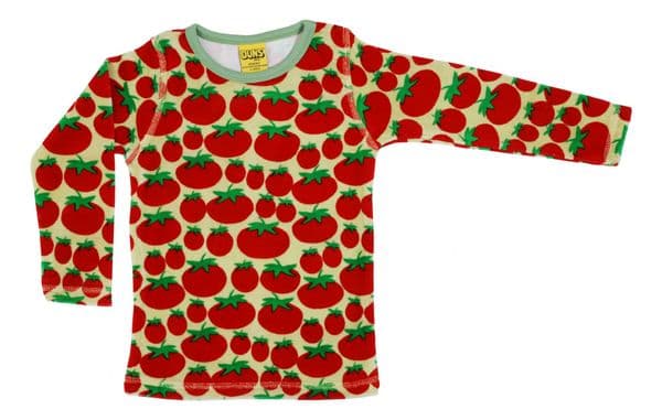 Duns Tomatoes Velour Top