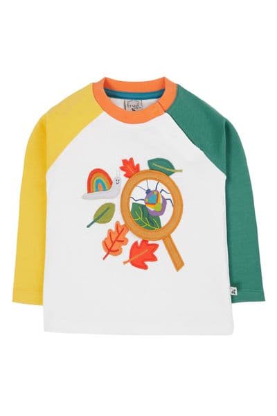 Frugi Alfie Interactive  Bug Top