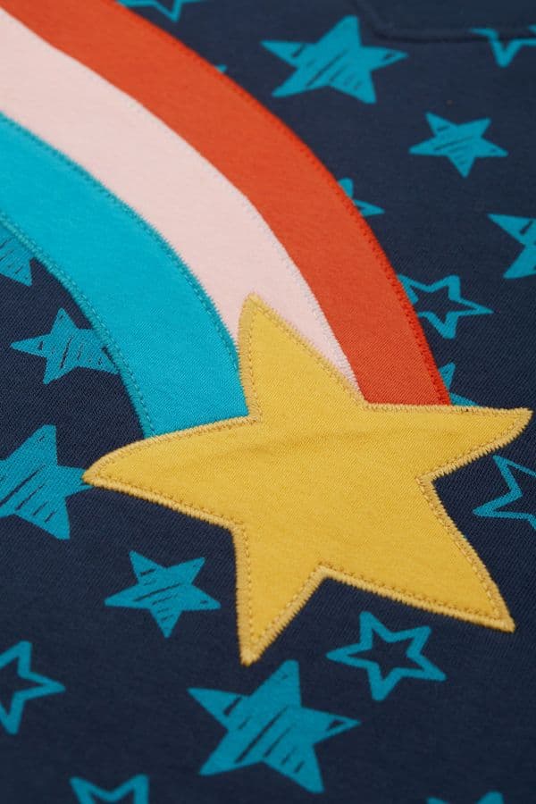 Frugi Camper Stars Rainbow Easy on Jumper