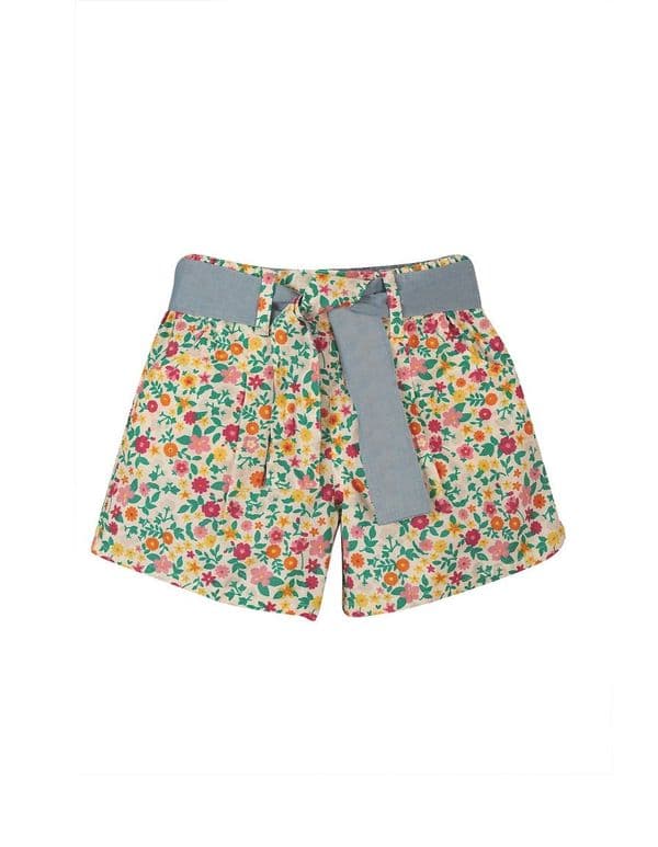 Frugi Chambray Rhea Reversible Shorts
