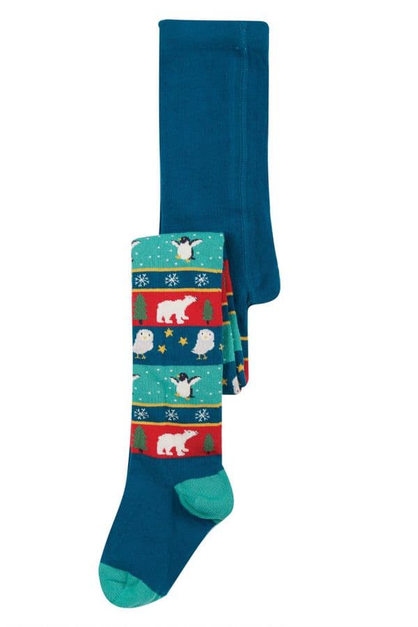 Frugi Christmas Fairisle Norah Tights