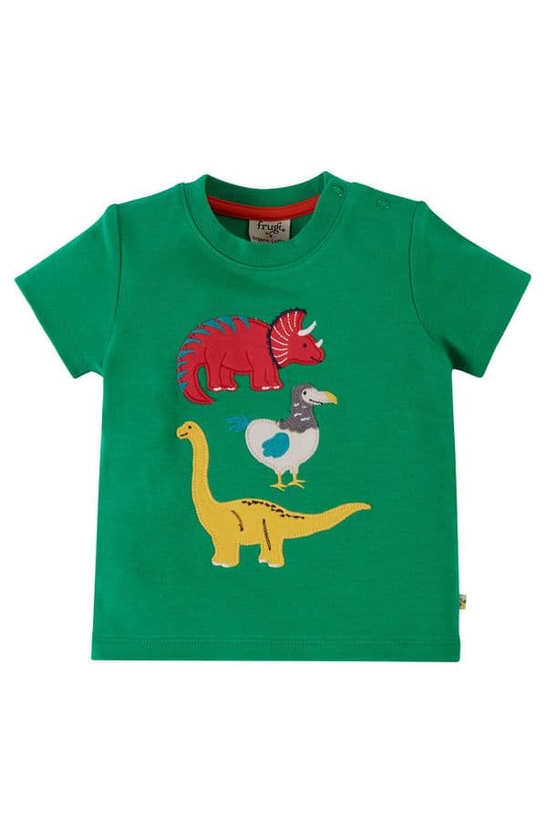 Frugi Dinos Little Creature Top
