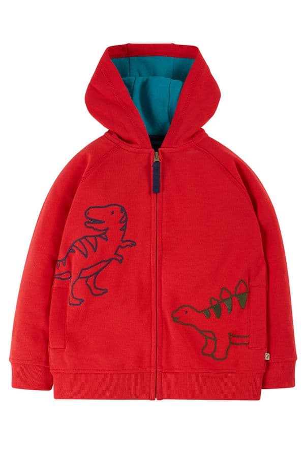 Frugi Dinos Luka Switch Zip Up Hoody