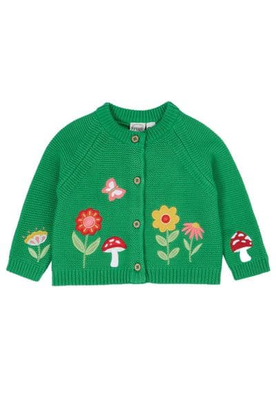 Frugi Flowers Colby Cardigan