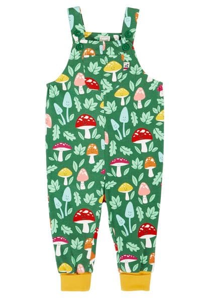 Frugi Fun-Guys Parsnip Dungarees