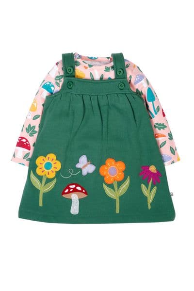 Frugi Fun-Guys Pippa Pinafore Outfit