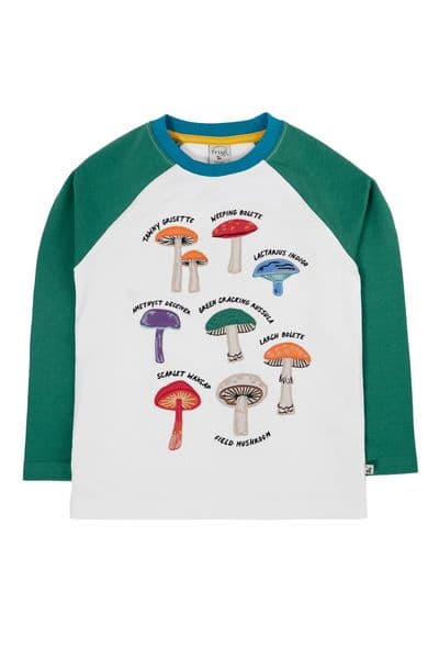Frugi Fungi Ace Applique Top