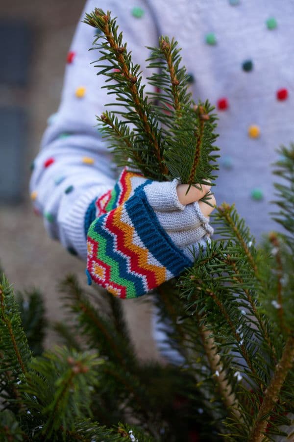 Frugi Grey Fairisle Knitted Set