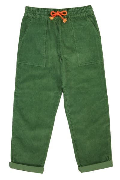 Frugi Holly Green Fox Cord Trousers
