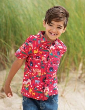 Frugi India Harvey Hawaiian Shirt