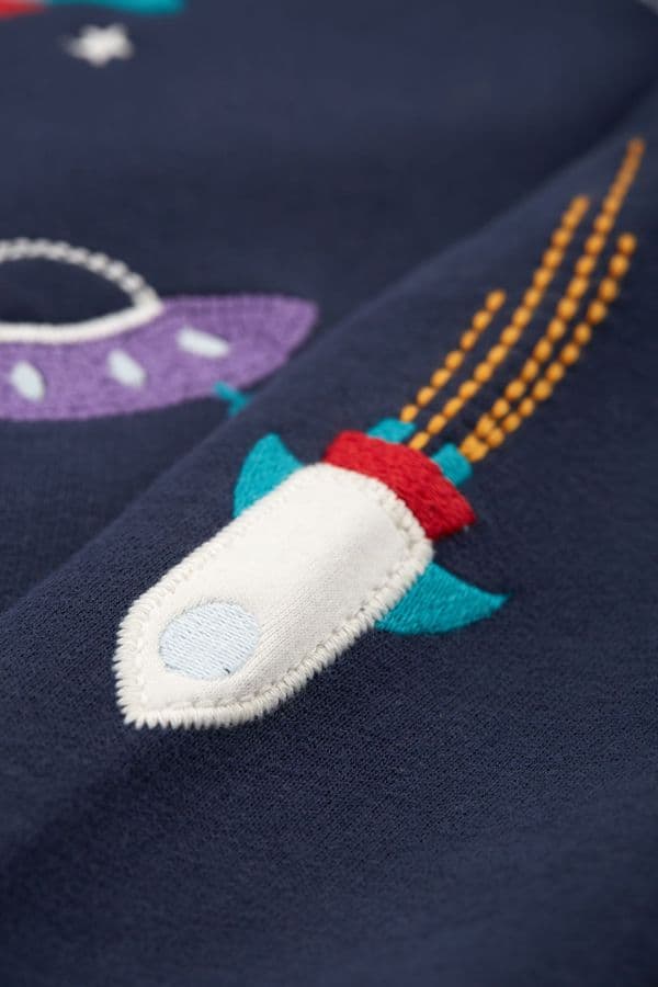 Frugi Indigo Space Rex Jumper