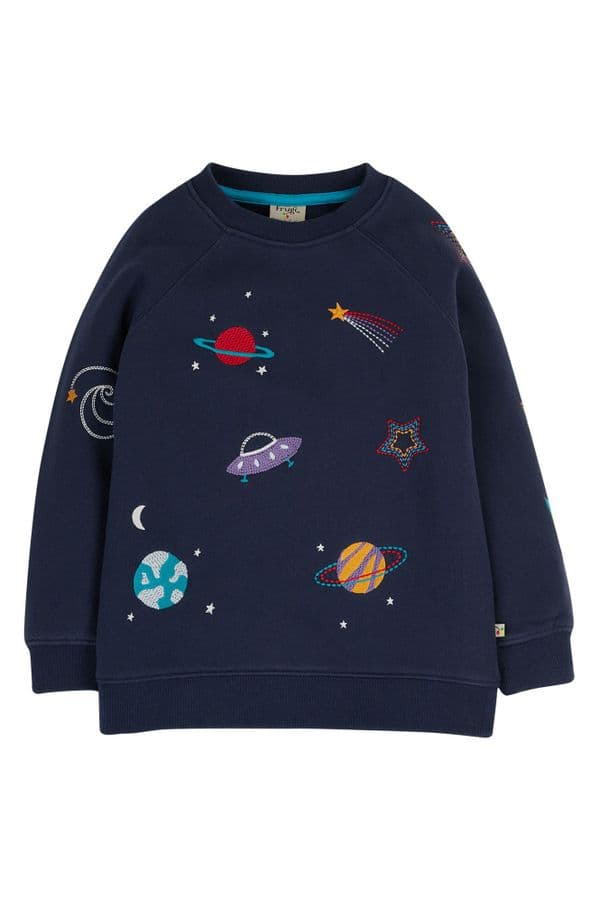 Frugi Indigo Space Rex Jumper