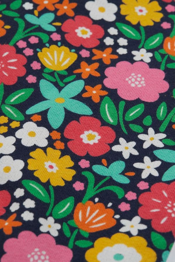 Frugi Kernow Floral Snuggle Suit