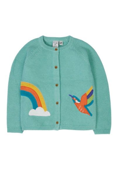 Frugi Kingfisher Colby Cardigan