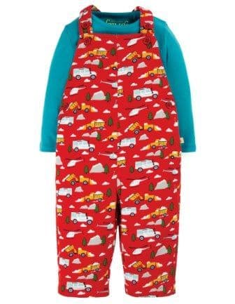 Frugi Mountain Rescue Rae Dungaree Outfit