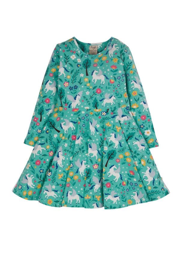 Frugi Peagasus Flight Sofia Skater Dress