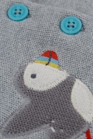 Frugi Puffins Bonny Baby Cardigan