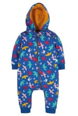 Frugi Rainbow Flight Snuggle Suit