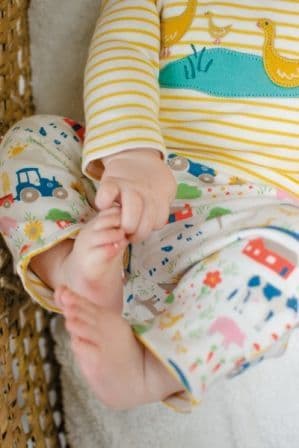 Frugi Remi Reversible Pull Ups Delightful Dodos