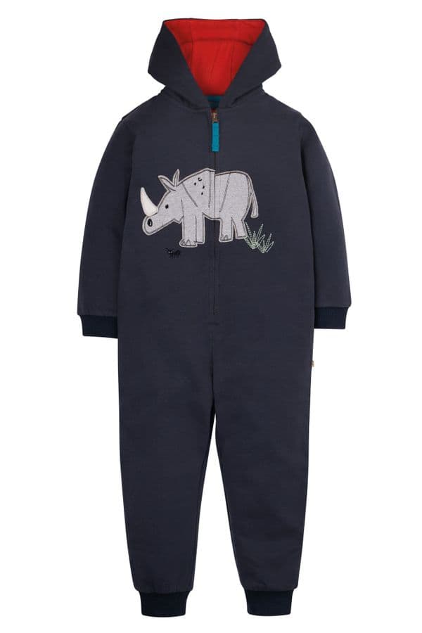 Frugi Rhino Character Big Snuggle Suit