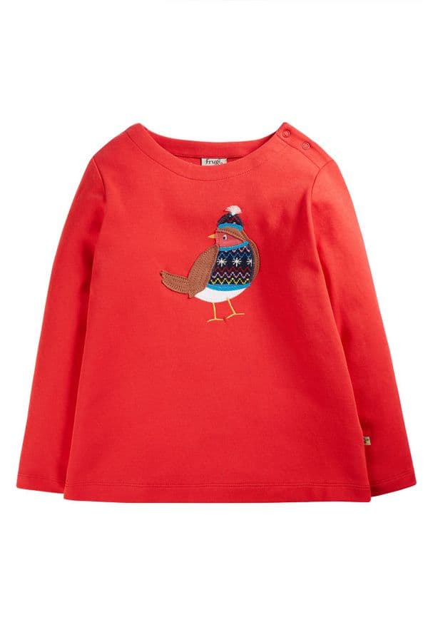 Frugi Robin Anna Applique Top