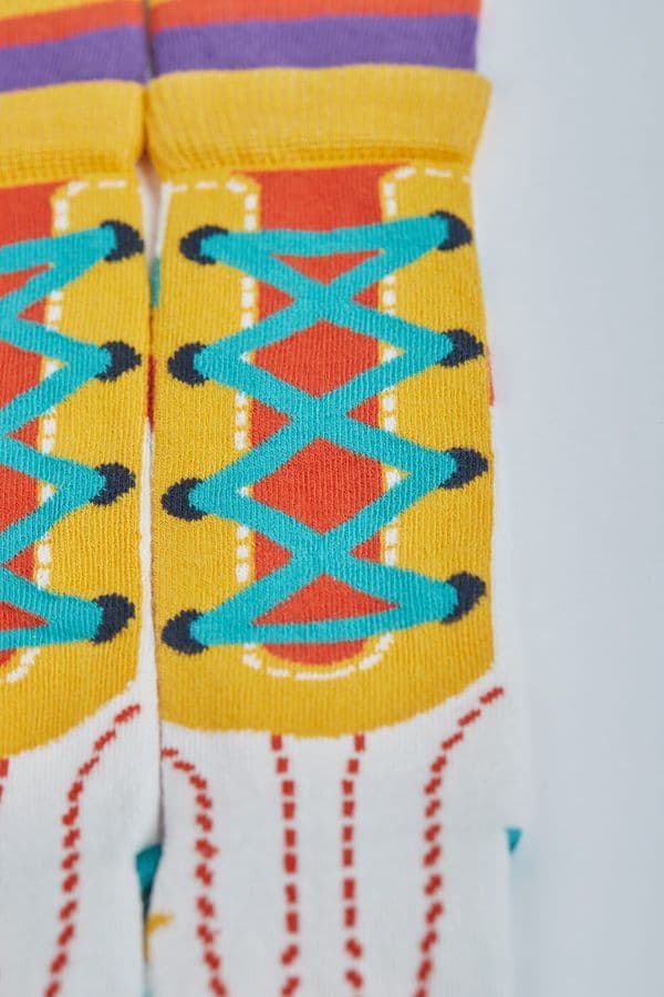 Frugi Shooting Stars Hygge High Knee Socks