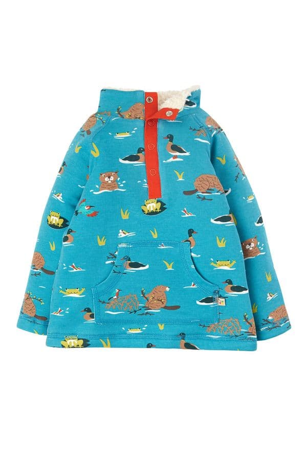 Frugi The National Trust Beaver Snuggle Fleece
