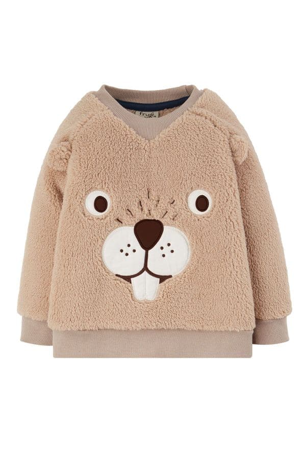 Frugi The National Trust Twig Easy on Ted Fleece Jumper