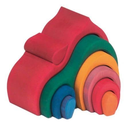 Gluckskafer Gable House Red 9 pieces