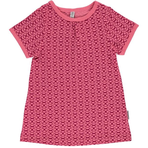 Maxomorra A-Line Short Sleeve Top Ladybug