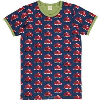 Maxomorra Adult Fire Truck Short Sleeve Top