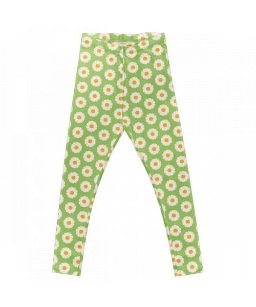 Maxomorra Adult Leggings Green Daisy