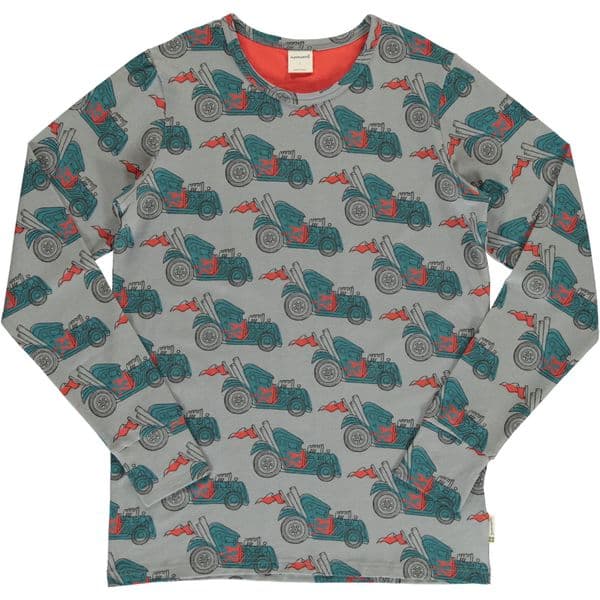 Maxomorra Adult Long Sleeve Top Hot Rod