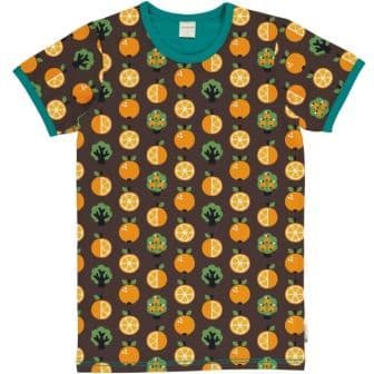Maxomorra Adult Orange Short Sleeve Top