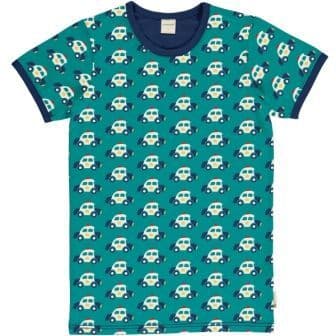 Maxomorra Adult Police Car Short Sleeve Top