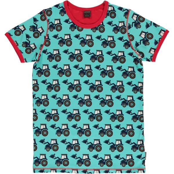 Maxomorra Adult Tractor Short Sleeve Top