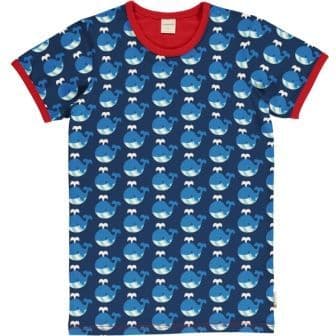 Maxomorra Adult Whale Short Sleeve Top