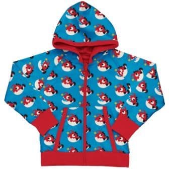 Maxomorra Anglerfish Reversible Hooded Cardigan