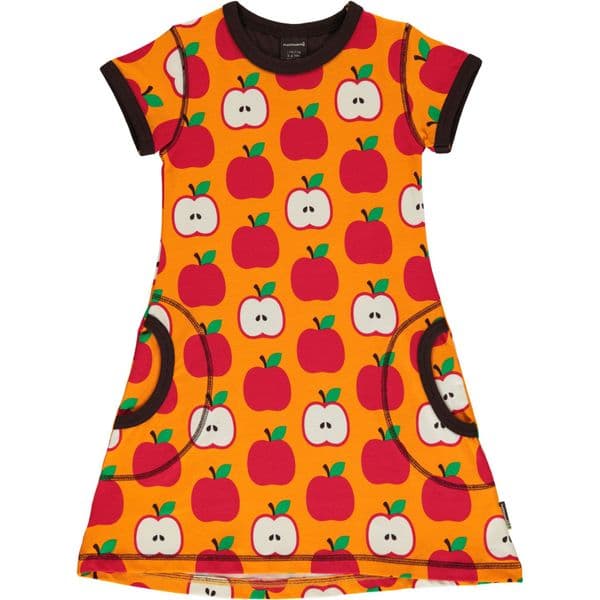 Maxomorra Apple Short Sleeve Dress