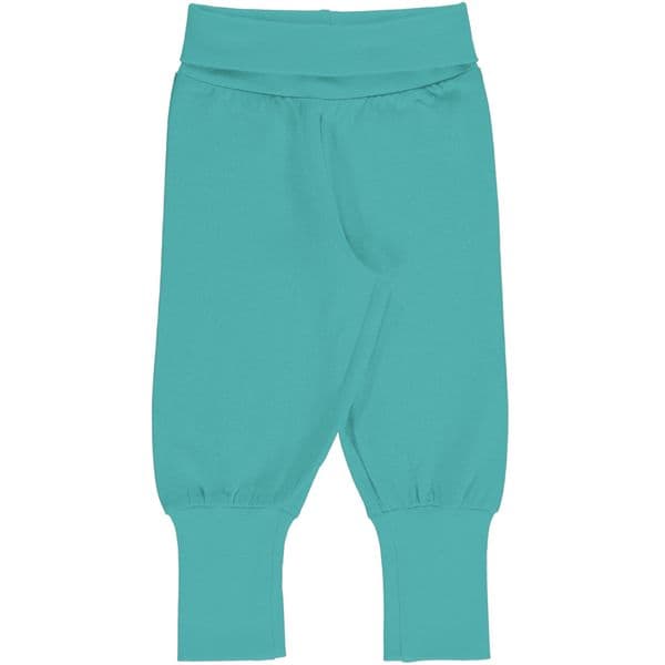 Maxomorra Aqua Rib Pants
